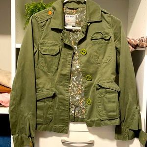 Old navy Green Jean jacket spring jacket